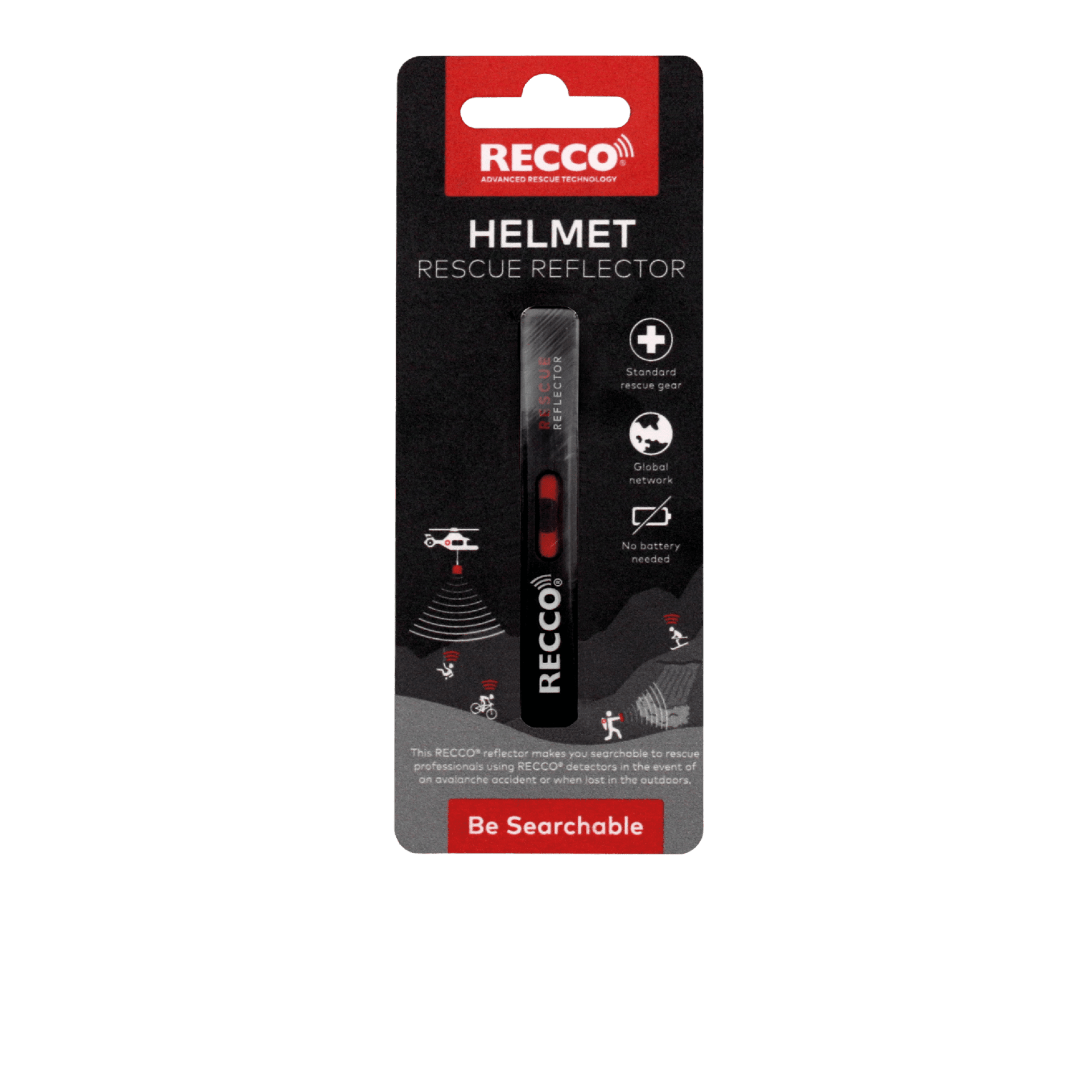 RECCO® Helmet Rescue Reflector - Image 1